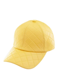 Quilt Stitching Cap Hat CAP-0051 MUSTARD